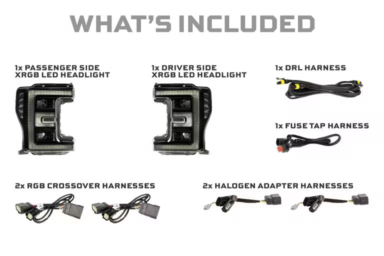 XRGB LED Headlights | Super Duty