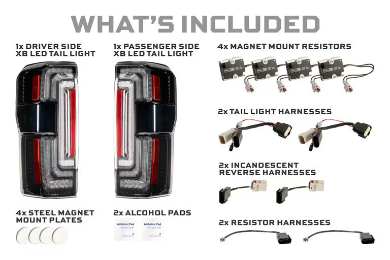 XB LED Tail Lights | Super Duty