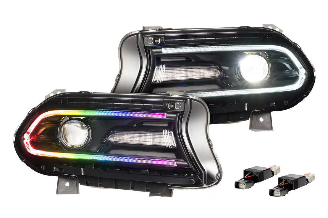 XRGB LED Headlights | Charger