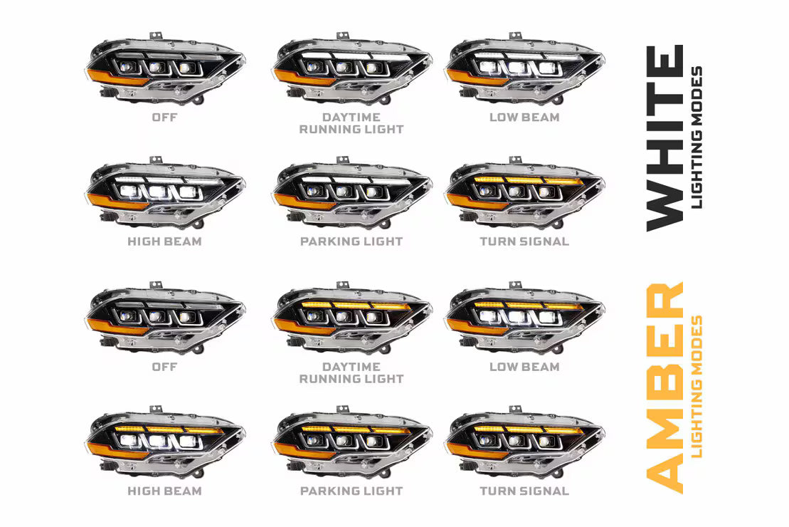 XB LED Headlights | Mustang