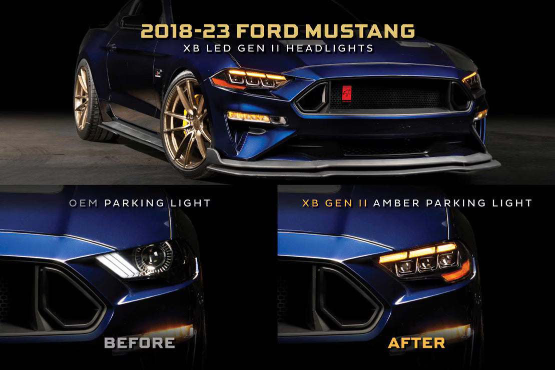 XB LED Headlights | Mustang