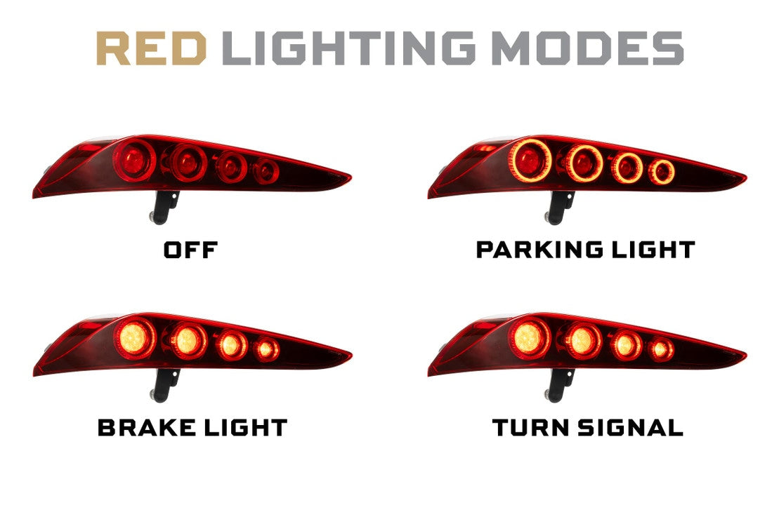 XB LED Tail Lights (Red) | Supra
