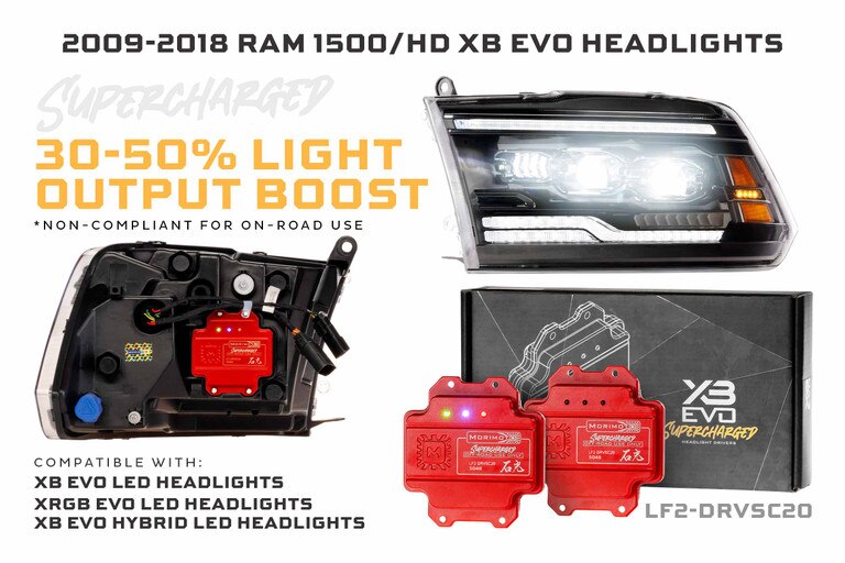 XB Evo Headlights | Ram 1500