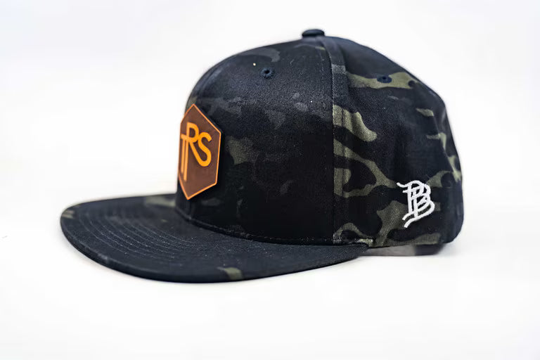 Flex Flat Bill Multi-Cam Hat