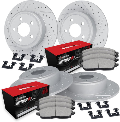 R1 Brake Kit Drilled and Slotted | Dodge Charger - LynXautoinnovate™️