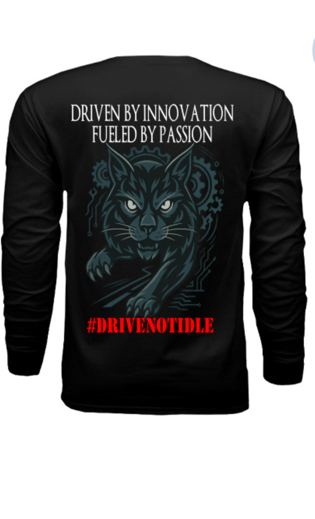 Drivenotidle™ Bella Canva Jersey Long Sleeve