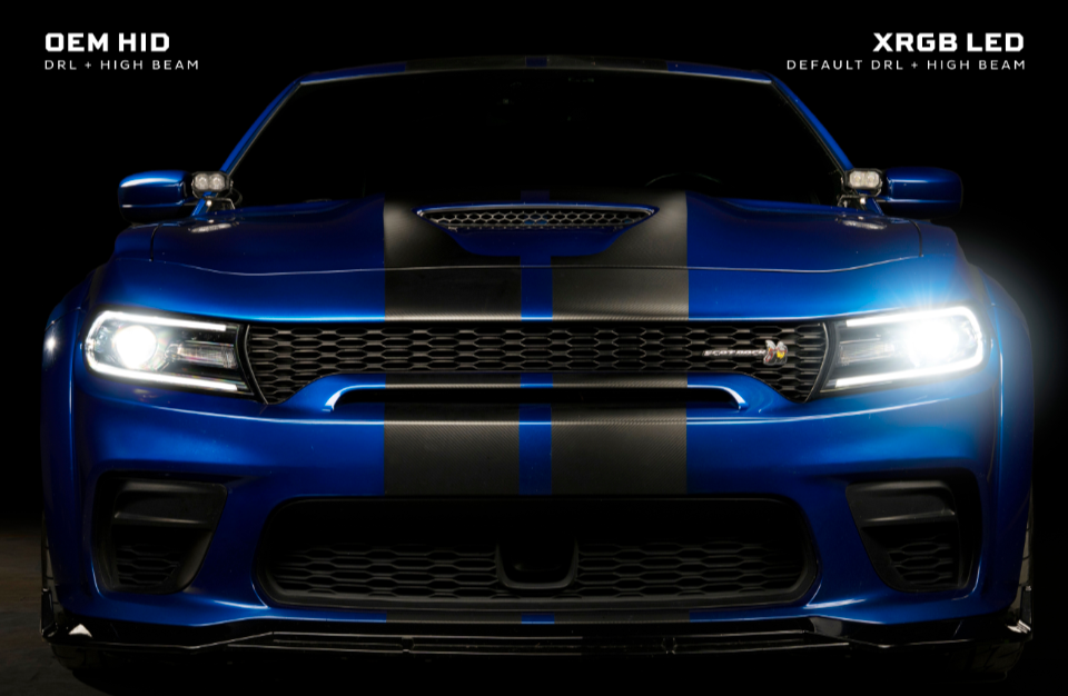 XRGB LED Headlights | Charger