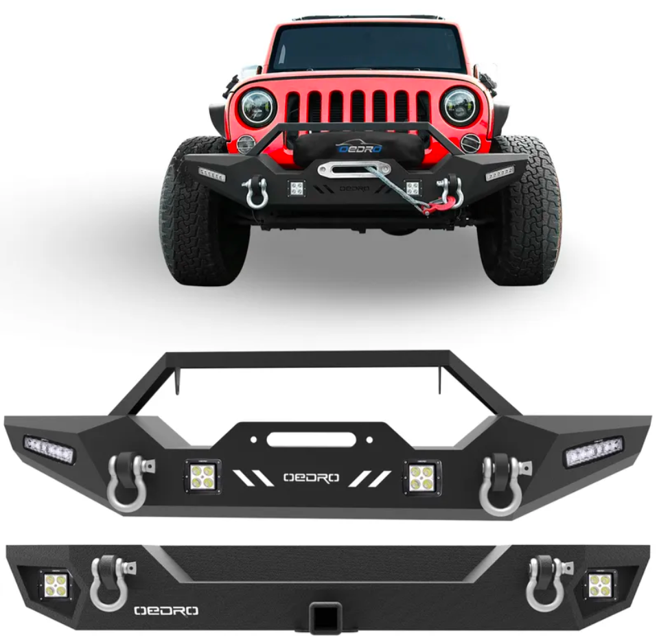 Front and Rear Rock Crawler Bumper | Wrangler - LynXautoinnovate™️