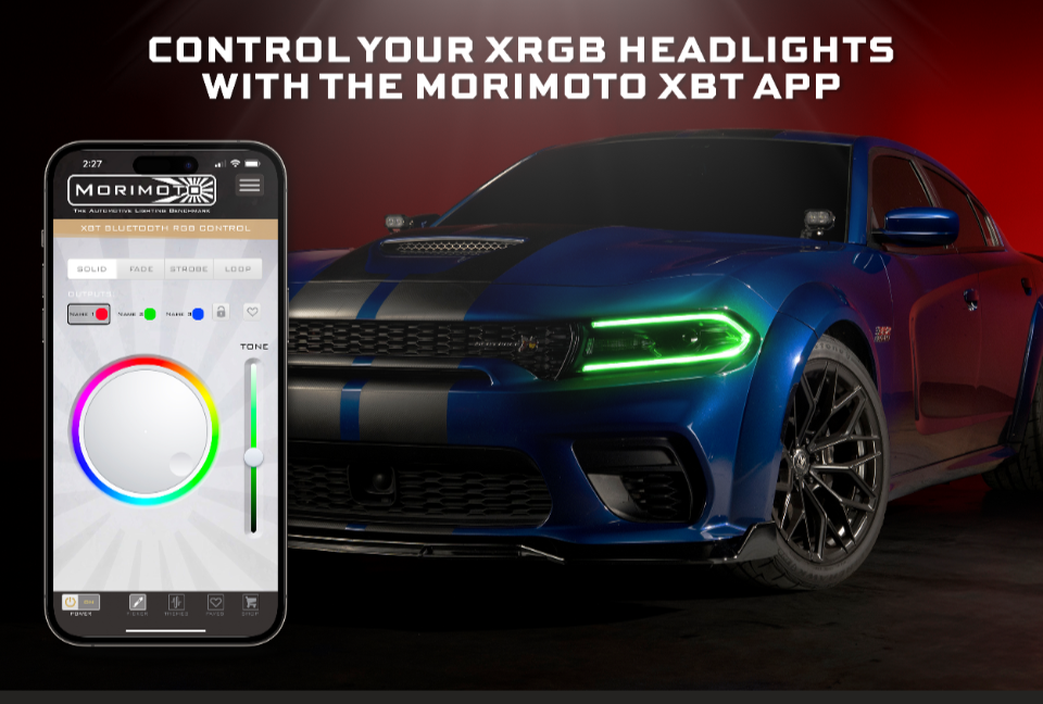 XRGB LED Headlights | Charger
