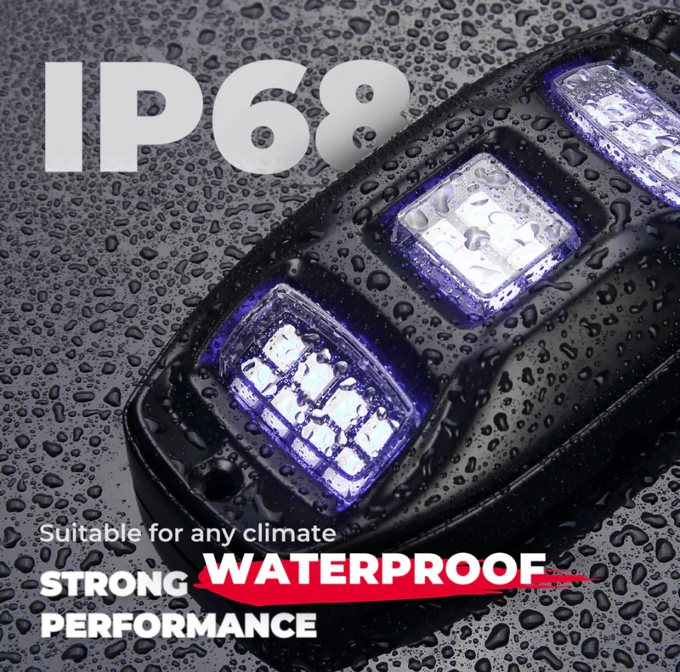 6 Pod RGB Rock Light Kit | Universal - LynXautoinnovate™️