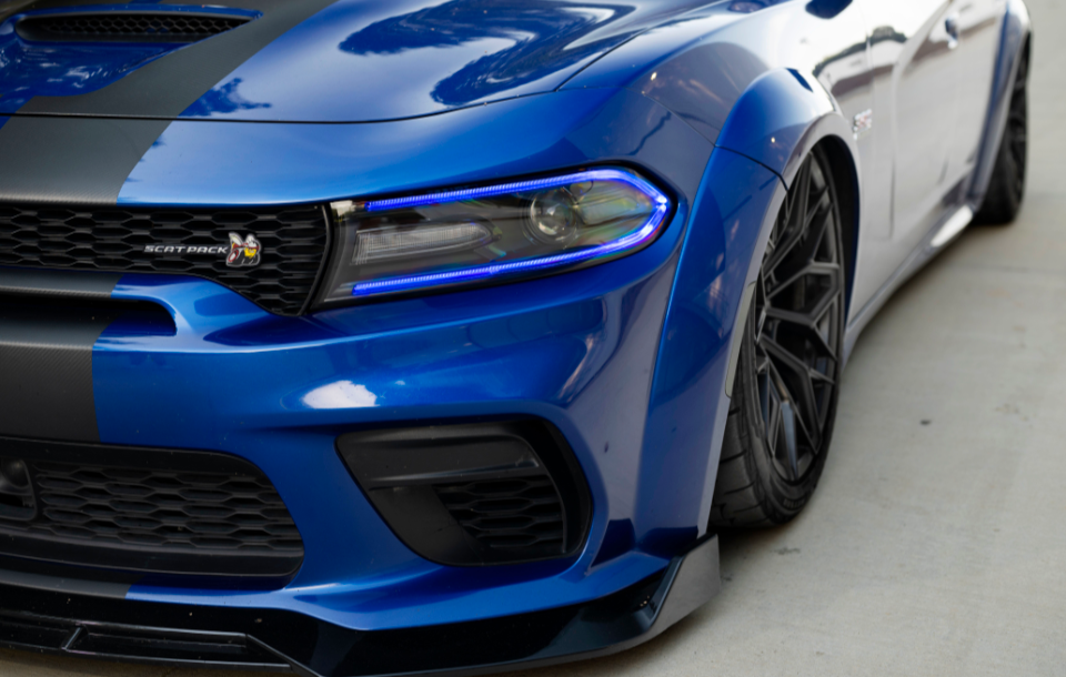 XRGB LED Headlights | Charger