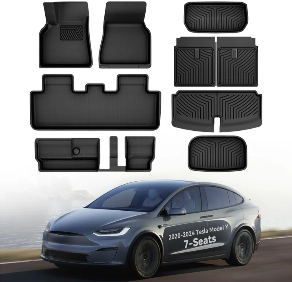 All Weather Complete Floor Mats | Tesla Y - LynXautoinnovate™️