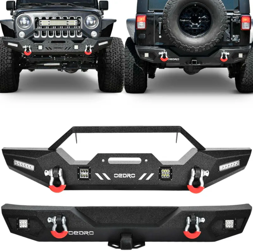 Front and Rear Rock Crawler Bumper | Wrangler - LynXautoinnovate™️