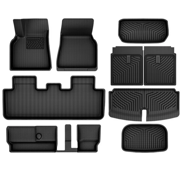 All Weather Complete Floor Mats | Tesla Y - LynXautoinnovate™️