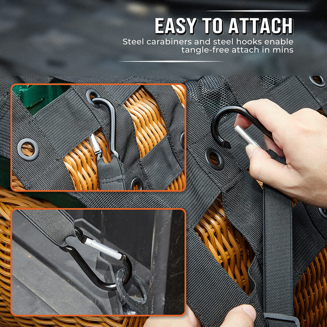 HD Bed Cargo Net | UTV