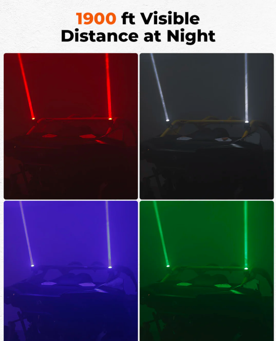 Whip-less Spot Beam Lights| Can-am - LynXautoinnovate™️