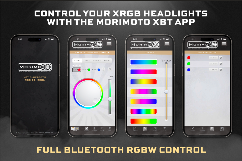 XRGB LED Headlights | Charger