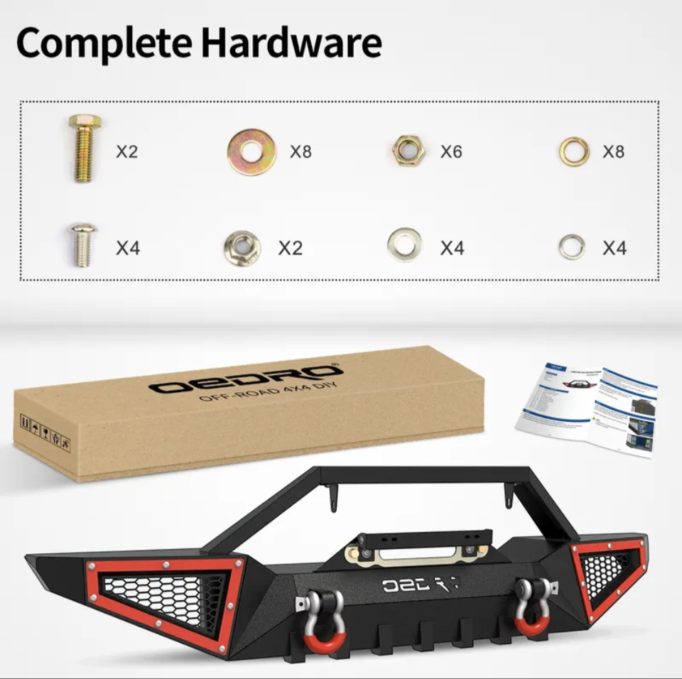 Rock Crawler Front Bumper | Wrangler - LynXautoinnovate™️