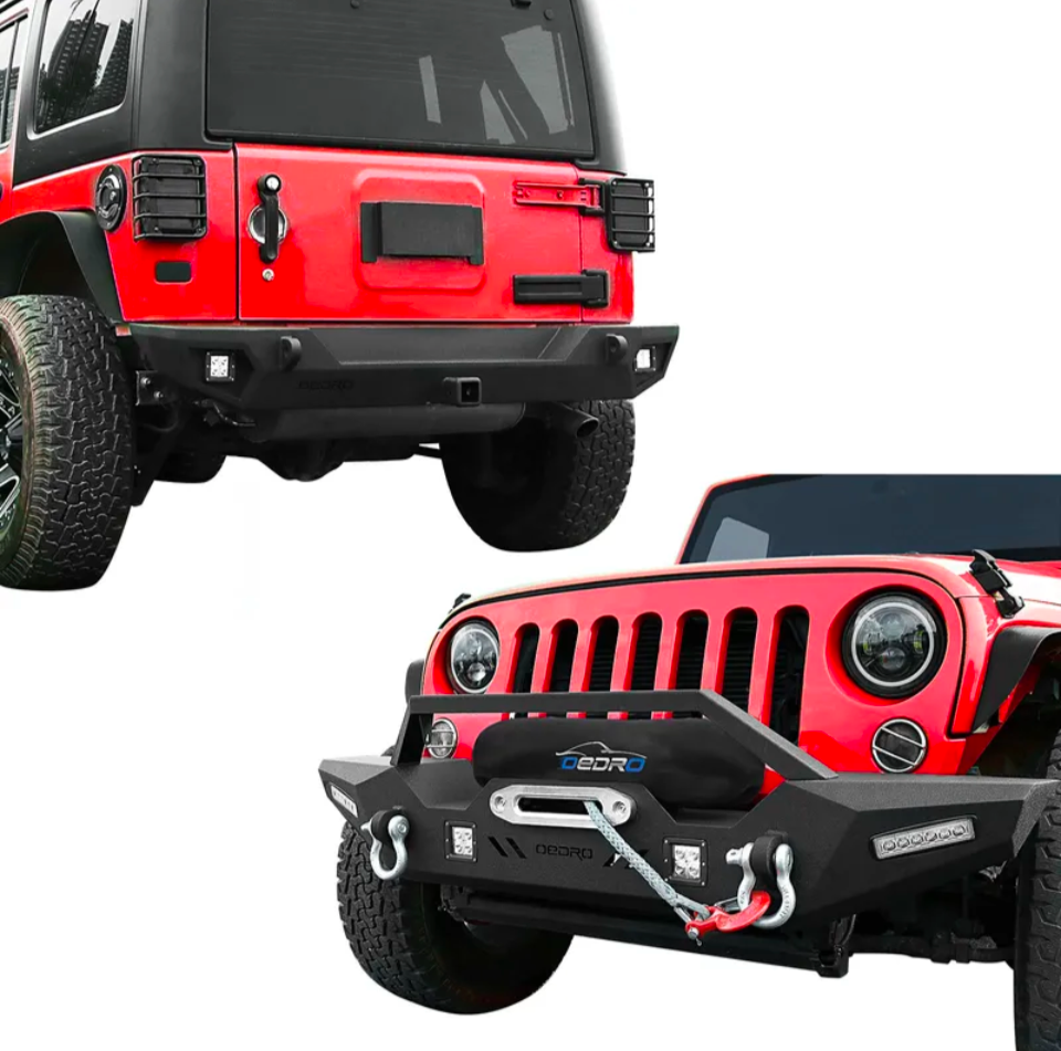 Front and Rear Rock Crawler Bumper | Wrangler - LynXautoinnovate™️