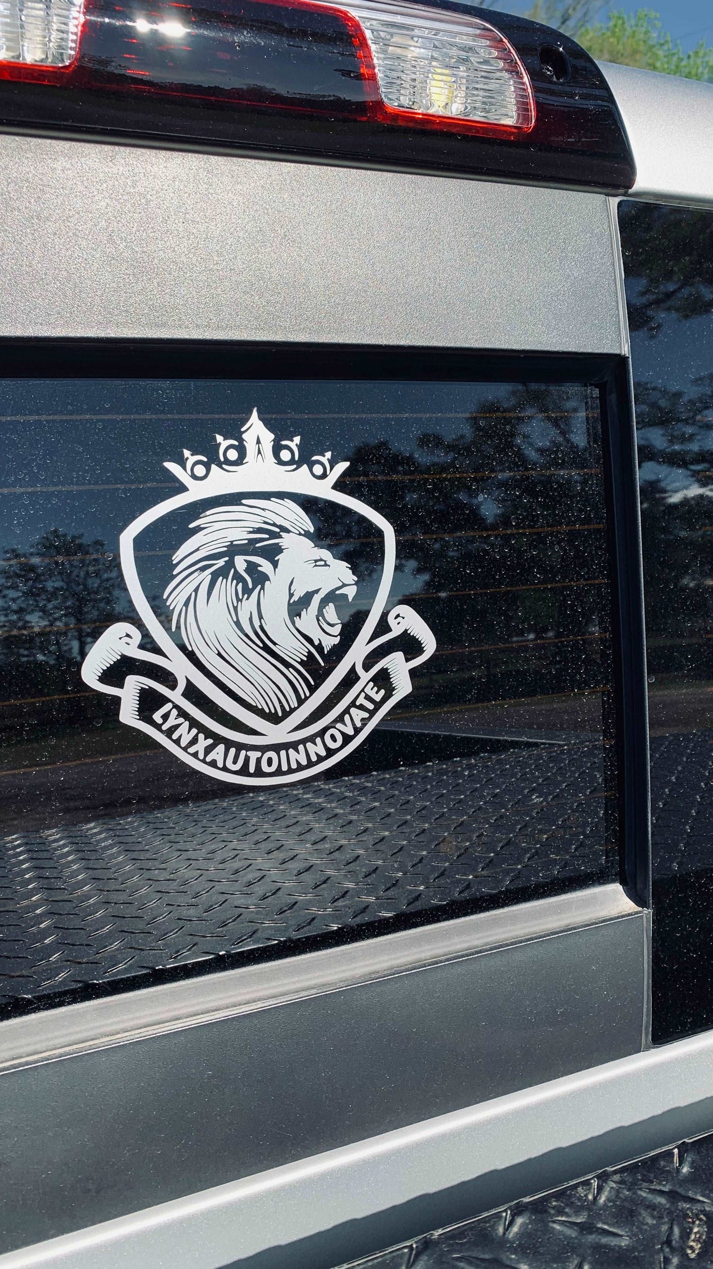 Lion Crescent Decal 5X5 - from LynXautoinnovate  - Just $7! 