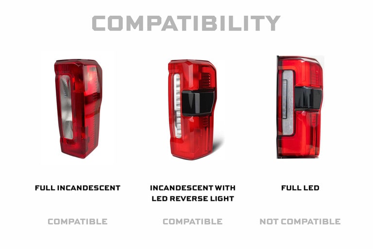 XB LED Tail Lights | Super Duty