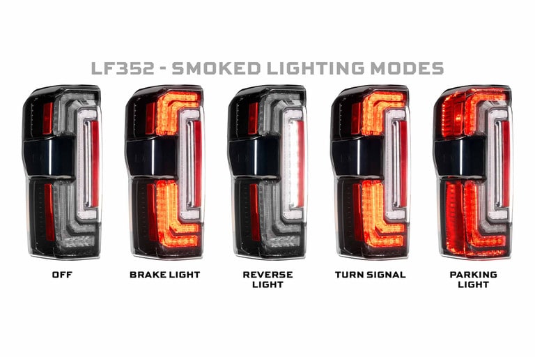 XB LED Tail Lights | Super Duty