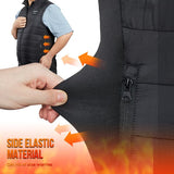 Heated Vest with Hood | Black