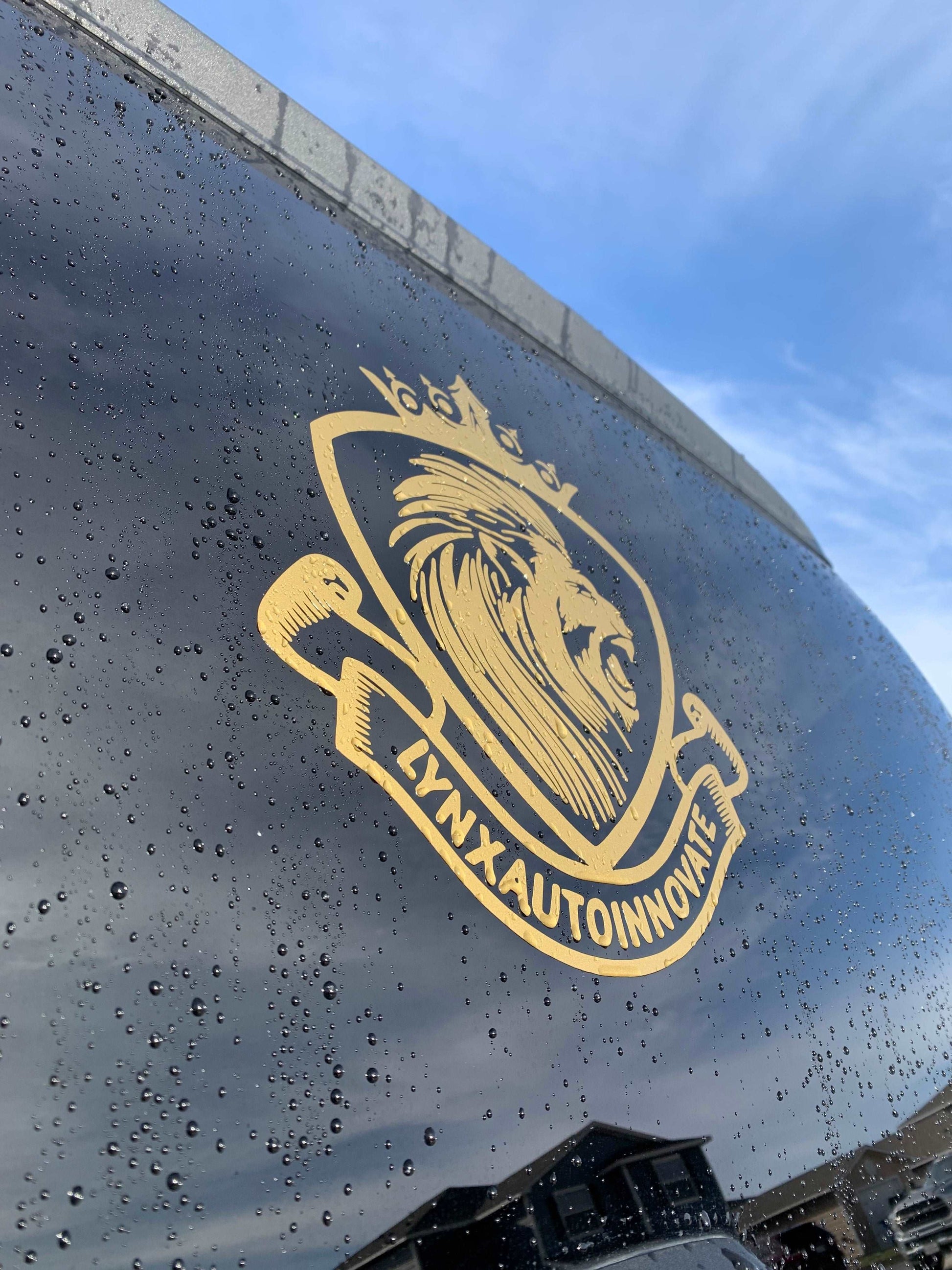 Lion Crescent Decal 5X5 - from LynXautoinnovate  - Just $7! 