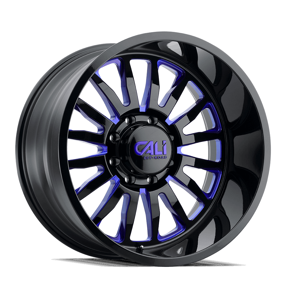 Cali Off Road SUMMIT Black Milled Blue - from LynXautoinnovate  - Just $480.99! 