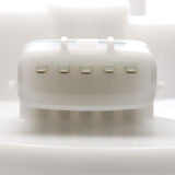 White electronic device with buttons on a white background