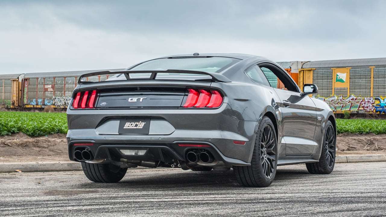 Borla ATAK Exhaust system W/black Exhaust Tips| Mustang 500 - from LynXautoinnovate  - Just $2069.99! 