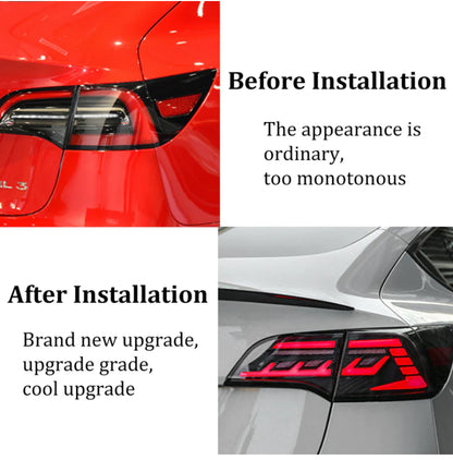 Smoked LED Tail lights| Telsa Y - from LynXautoinnovate  - Just $699.99! 