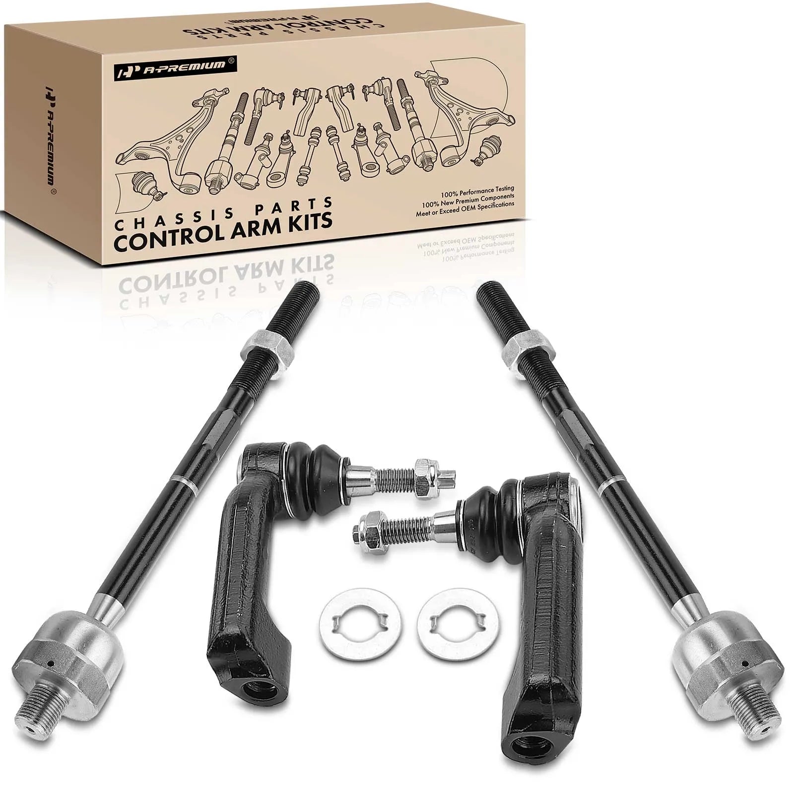 4 PCS. Inner & Outer Tie Rod Kit | Ford - from LynXautoinnovate  - Just $55.99! 