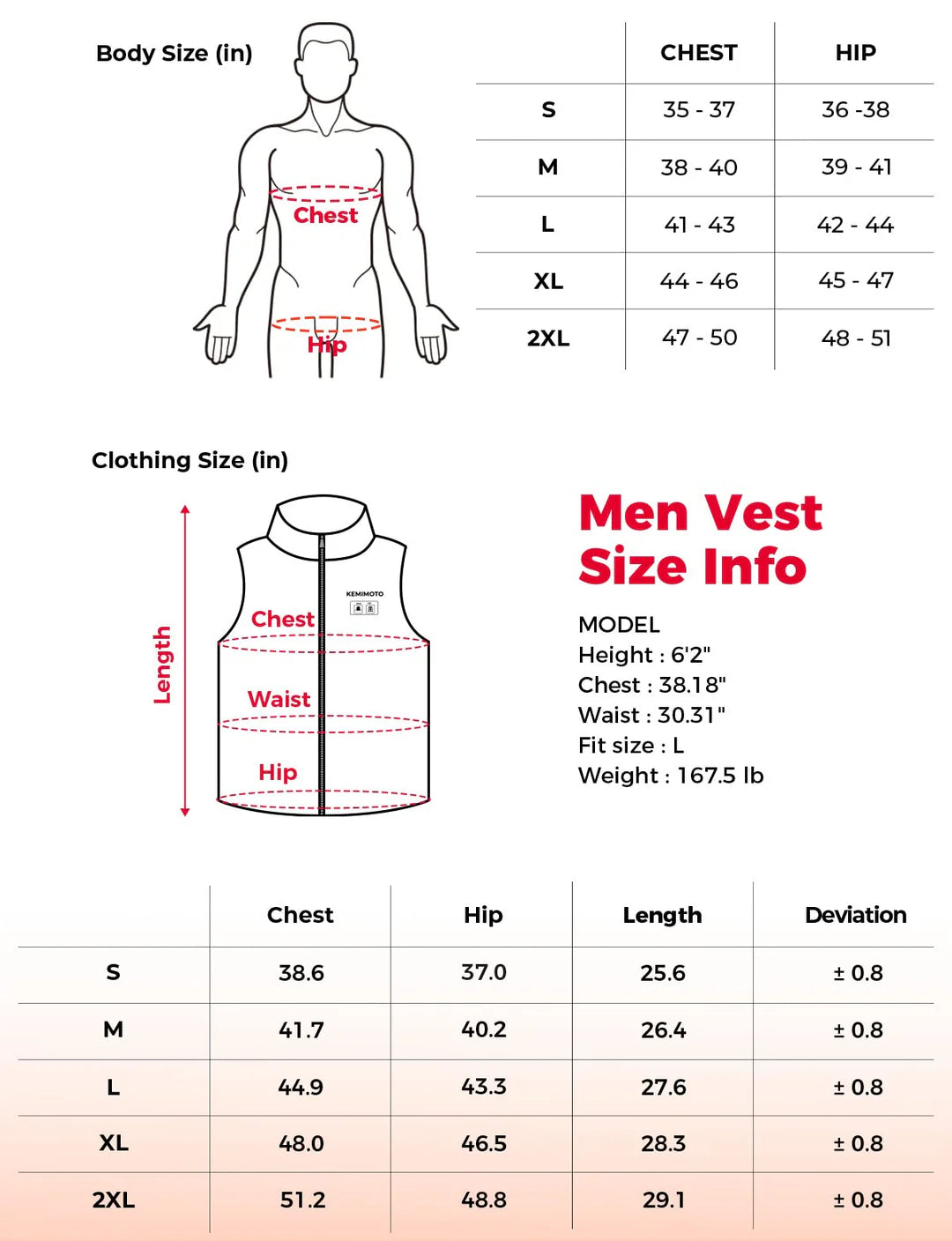 Heated Vest with Hood | Black
