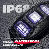 4-8 Pod RGB Light Kit and Whip Lights