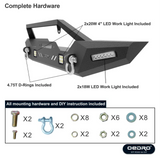 Front and Rear Rock Crawler Bumper | Wrangler