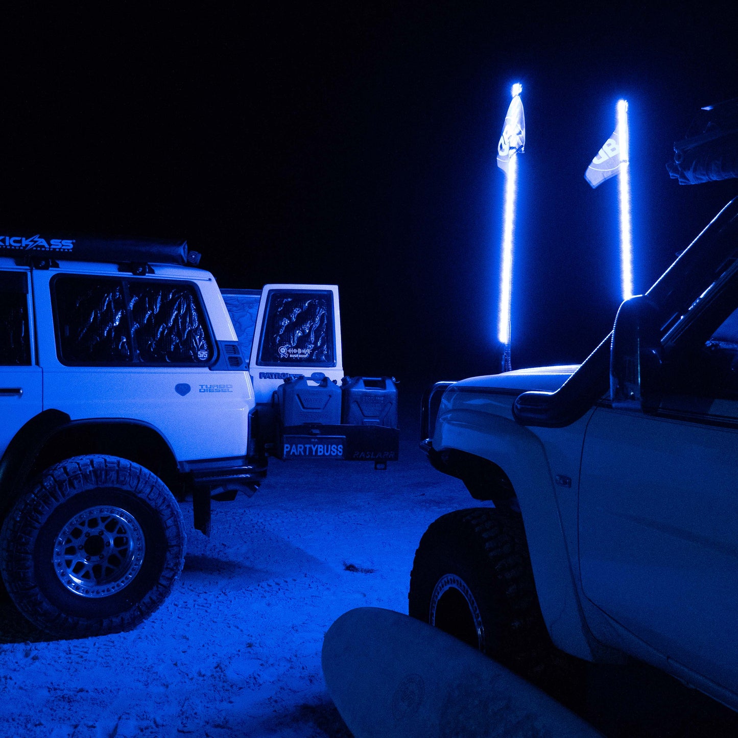 LED Whip Lights for ATV/UTV/RZR (3FT & RGB - 2PC) - from LynXautoinnovate  - Just $129.99! 