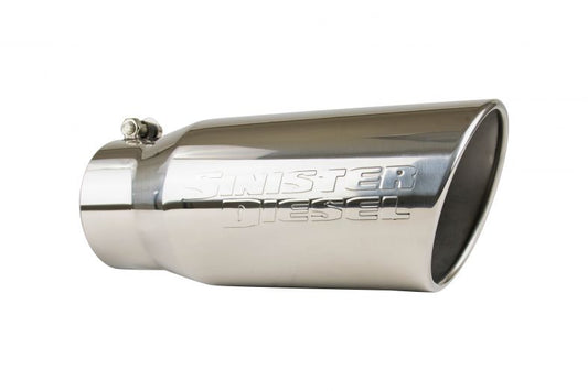 Polished 304 Stainless Steel Exhaust 4-5 " | Diesel UNI.